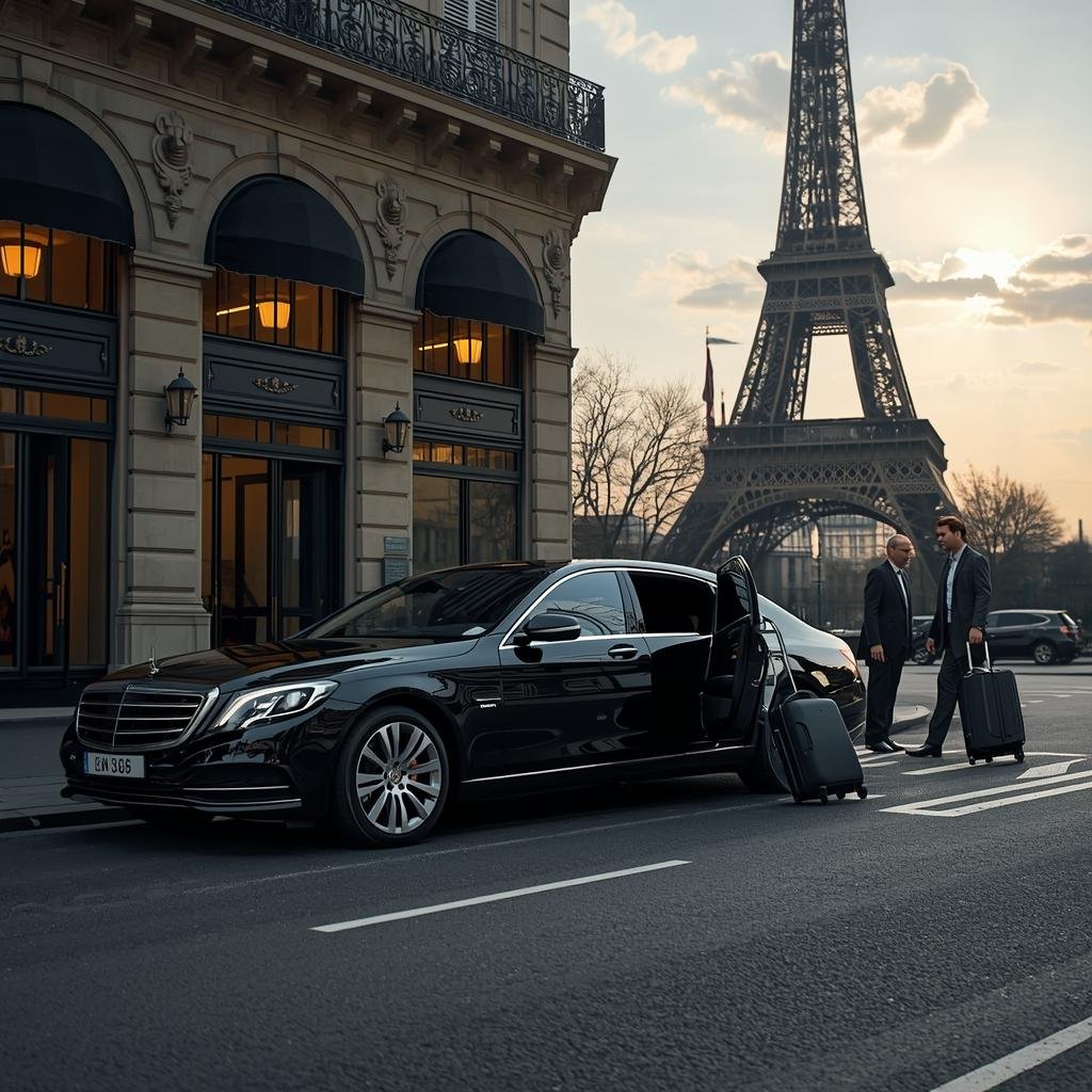 Paris CDG taxi flat rate transfer from Charles de Gaulle Airport to central Paris