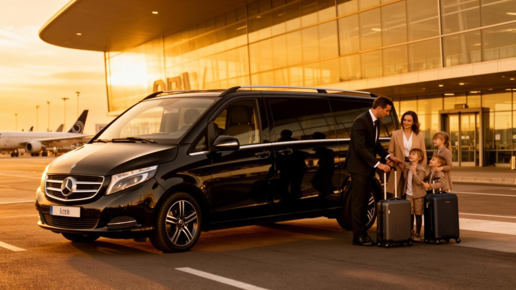 Tour Passion luxury chauffeur service for Paris CDG taxi flat rate airport transfers