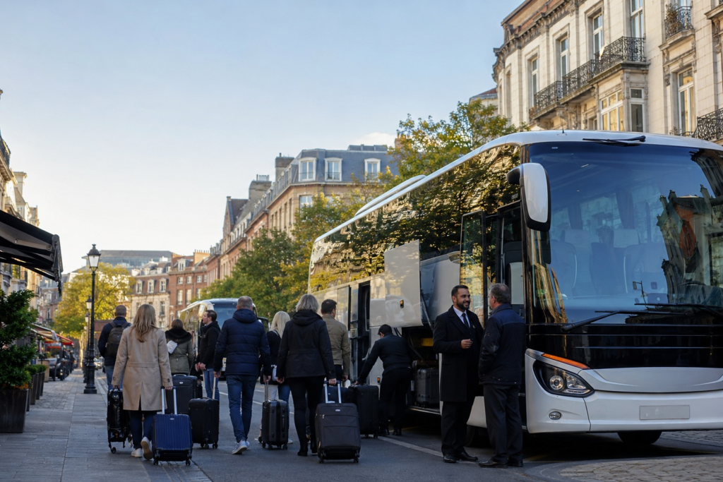 Coach Hire to Paris