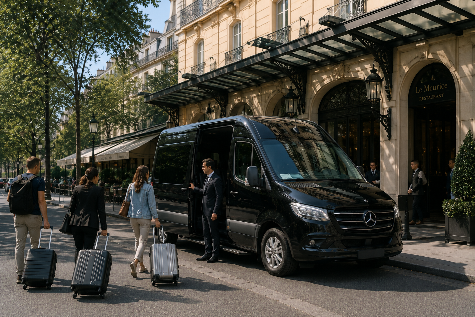 Mercedes-Benz Sprinter huren in Antwerpen voor groepsvervoer